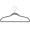 Home Basics Flocked Velvet Suit Hanger, Grey, 25PK FH45017 - alternate 2